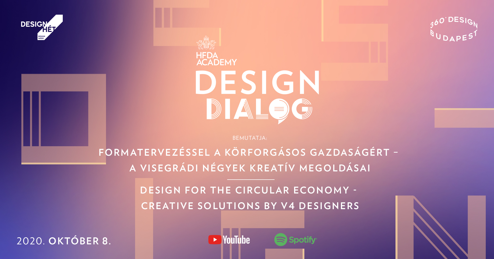design DIALOG - Formatervezéssel a körforgásos gazdaságért – A visegrádi négyek kreatív megoldásai