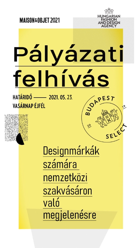 Pályázat designmárkák számára a Maison&Objet szakvásáron való megjelenésre