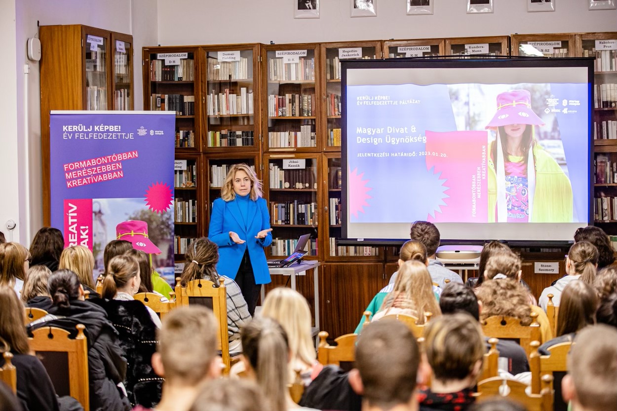 Pályaorientációs napon népszerűsítette a kreatívipari szakmákat az MDDÜ