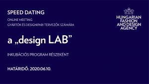 Speed Dating -  designipari gyártóknak és tervezőknek