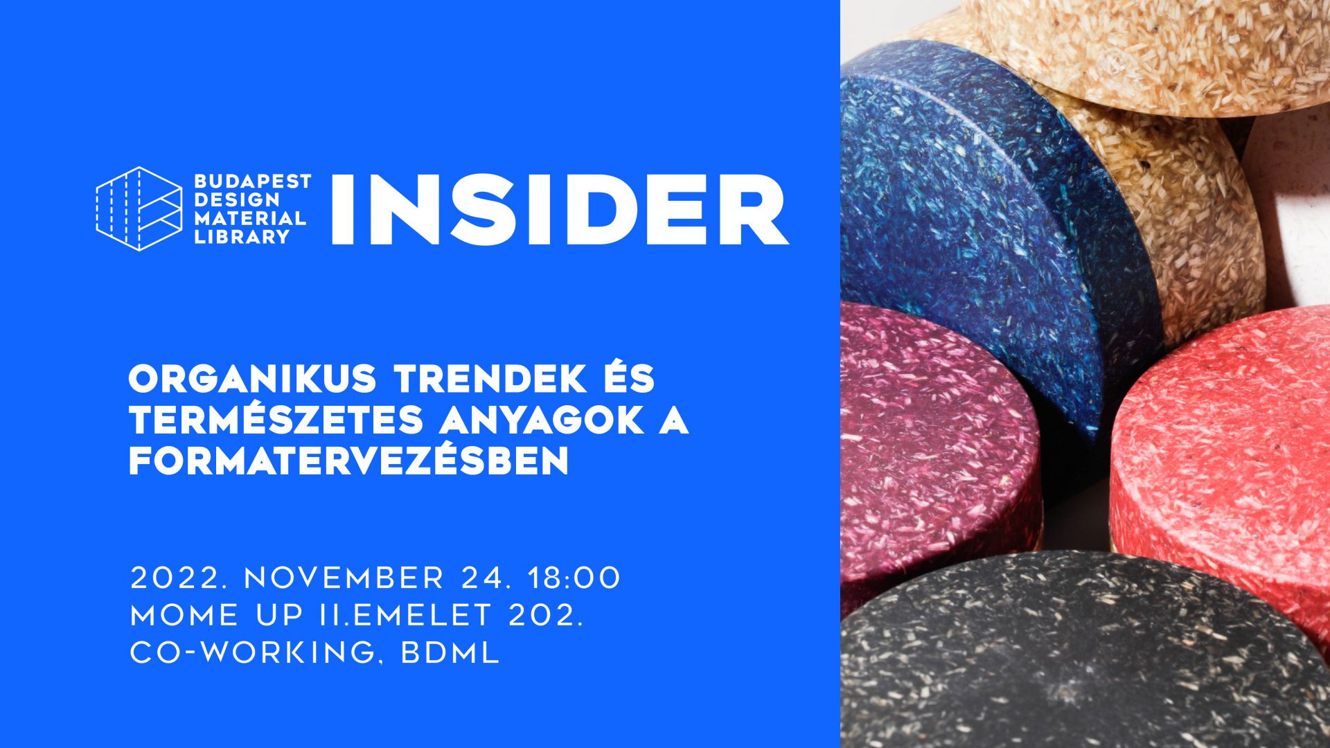 A természetes anyagok kerülnek a következő BDML Insider kerekasztal-beszélgetés fókuszába