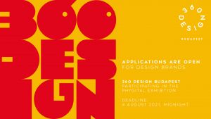 Applications are open for innovative designers - 360 Design Budapest exhibition