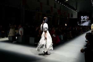 Teltházas show keretében mutatkoztak be a magyar tervezők a milánói divathéten