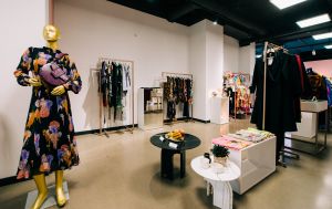 The mobile pop-up store awaits V4 designers