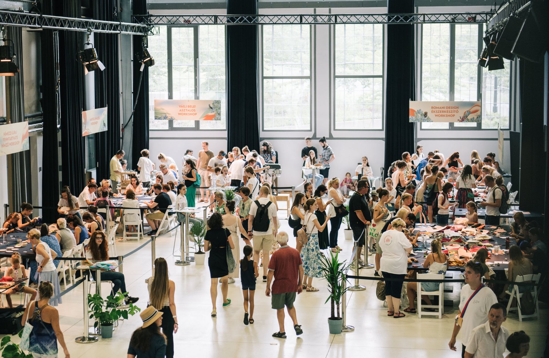 Teltházas programok a Divat & Design Fesztiválon