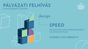 design SPEED mentorprogram jelentkezési felhívás